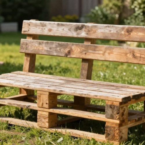 Jak zrobić ławkę z palet – prosty przewodnik krok po kroku