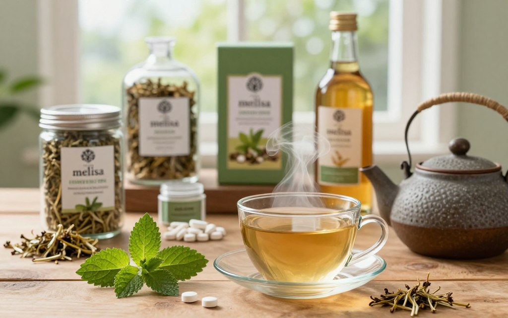 zawierające melisę zawierające melisę