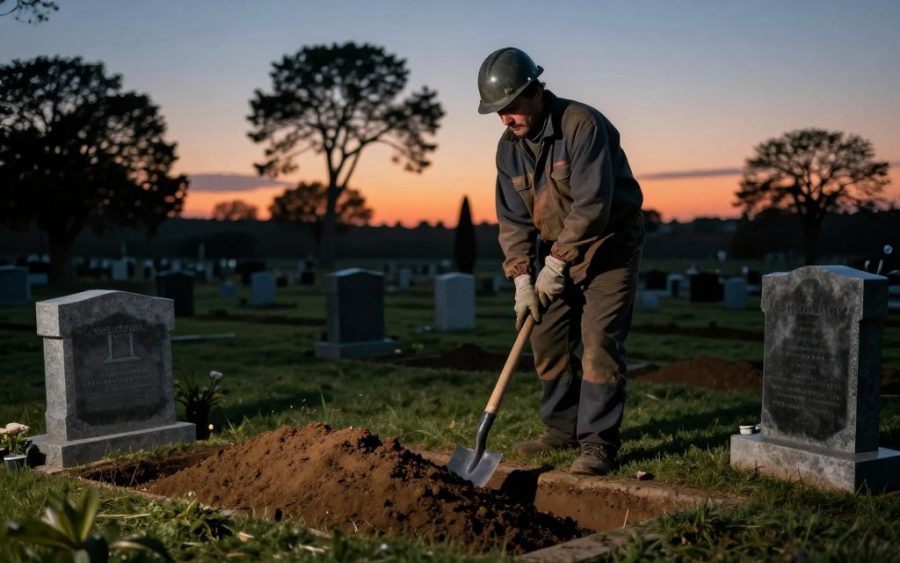 Ile zarabia grabarz? Odkryj tajemnice wynagrodzenia w tym zawodzie